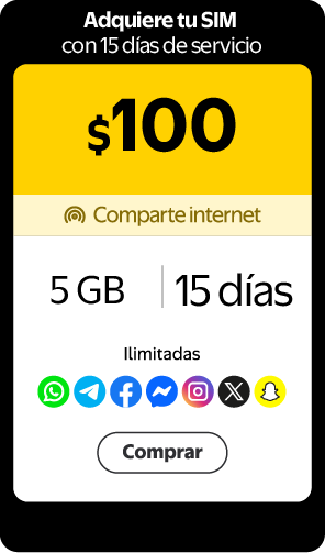 Recarga Mi Bait $100 escritorio