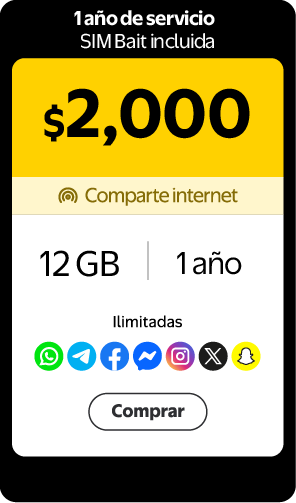 Recarga Paquete 12 meses escritorio